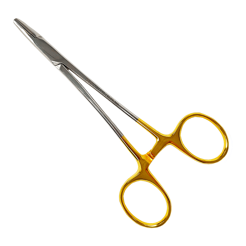 Cavigliera Ortopedica Set 4 Pezzi Porta Aghi Mayo Hegar 5.5 - Strumenti Chirurgici Odontoiatrici, Grado Tedesco Kit Chirurgico