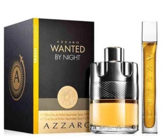 Kit Azzaro Wanted By Night Eau De Parfum 100ml + 15ml - Casa Internacional  | Produtos Importados