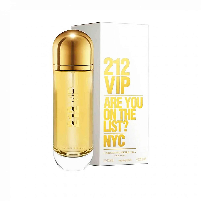 Perfume 212 Vip Carolina Herrera Feminino Eau De Parfum 125ml - Casa  Internacional | Produtos Importados