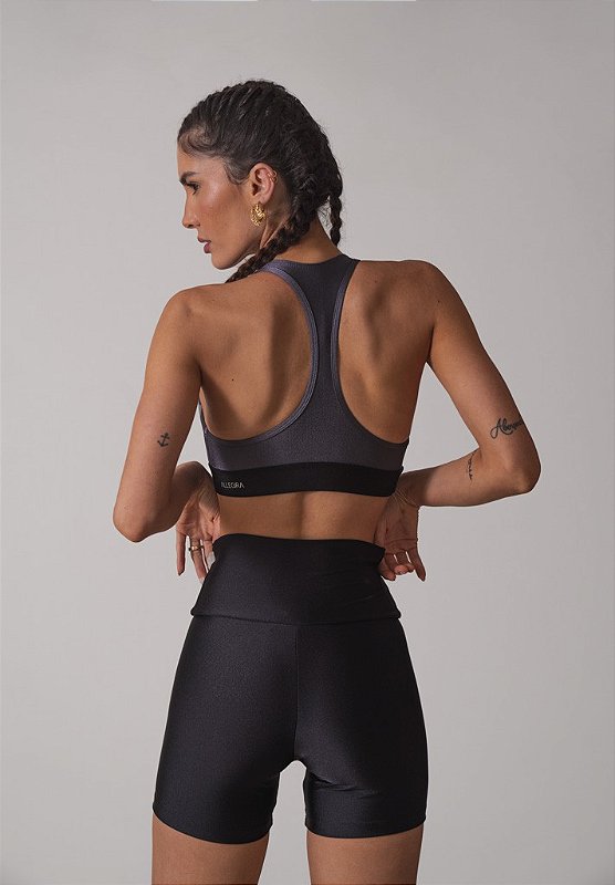 SHORT MAGNÓLIA PRETO