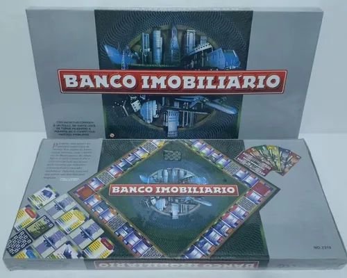 Banco Imobiliário Jogo Tabuleiro Tradicional