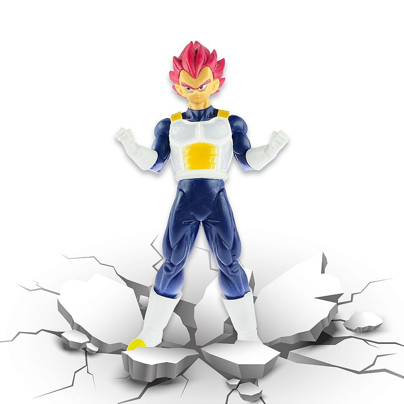 Boneco Dragon Ball Z Goku Super Saiyajin Power 20cm - Sacks Center