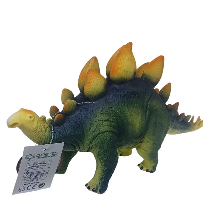 Dinossauro De Brinquedo Grande Borracha Macio Stegosaurus - Sacks Center