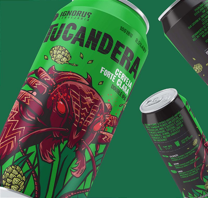 Cerveja Ignorus Tucandera Double IPA 473mL - Loja Ignorus Cervejaria