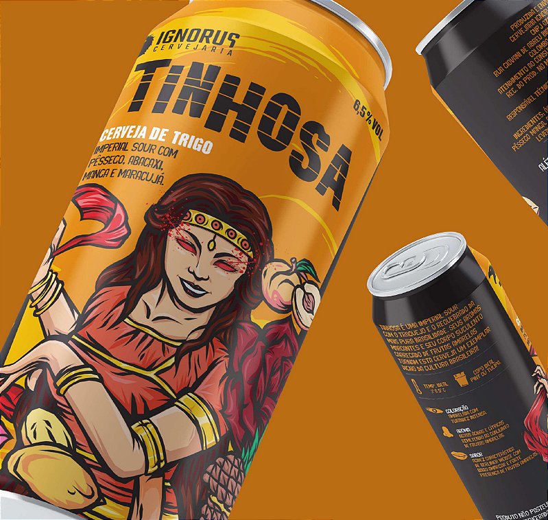 Cerveja Ignorus Tinhosa Imperial Sour 473mL - Loja Ignorus Cervejaria
