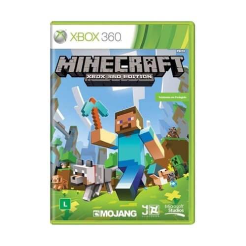 (Defeito) Jogo Original Minecraft sem capa Xbox 360 Mídia Física
