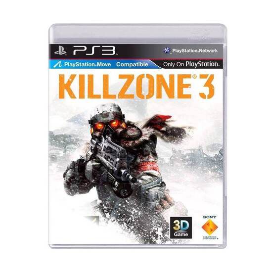 Jogo Killzone 3 - Ps3 - Mídia Física - Original