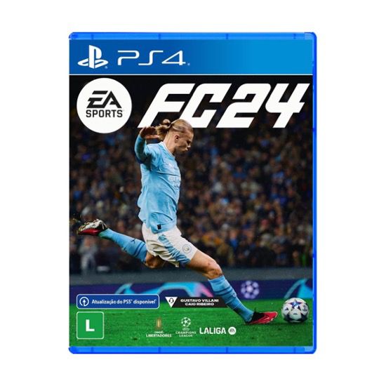 Jogo EA Sports FC 24 PS4 Mídia Física Original (Lacrado) - Machado Games -  Tudo de Tecnologia e Games!