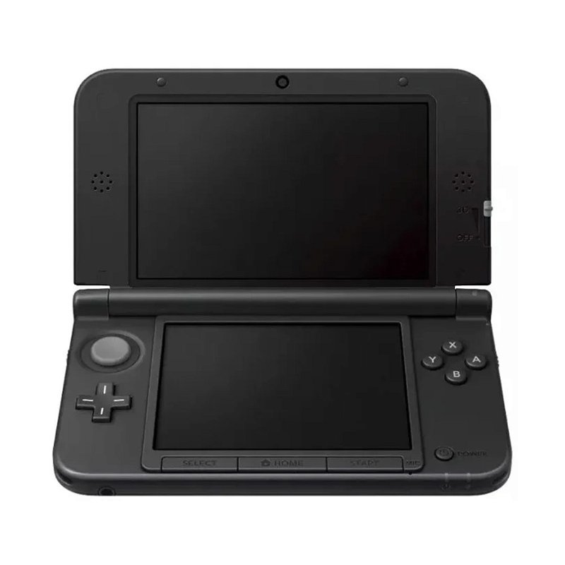 ニンテンドー 3DS Console Nintendo 3DS XL Preto (Seminovo) - Machado Games - Tudo de