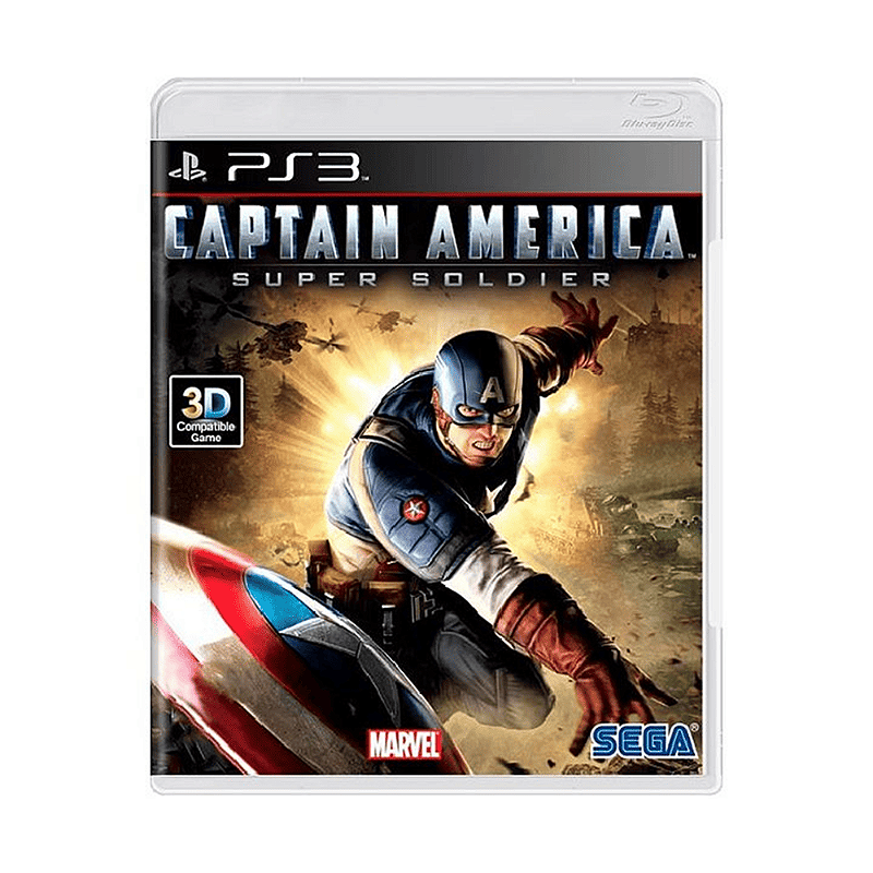 Jogo Capitão America Super Soldado PS3 Físico (Seminovo) - Machado ...