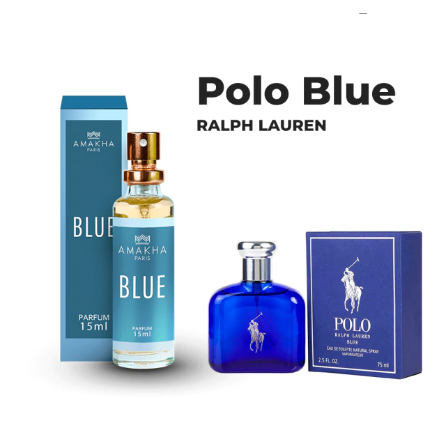 Perfume Blue Masc Amakha 15Ml Insp. Polo Blue Ralph Lauren Payane Shoes
