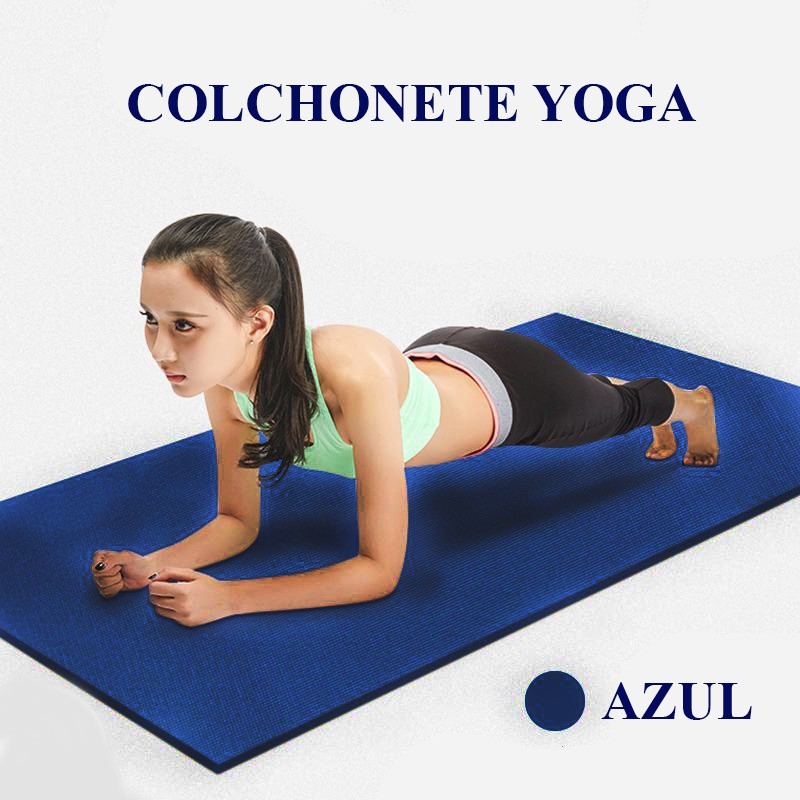Colchonete 39x89x2,5 Academia Ginástica Fitness Pilates Yoga