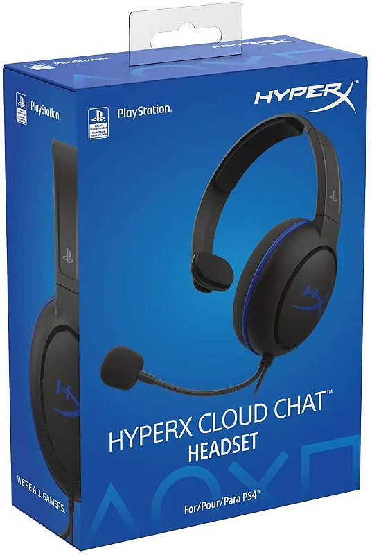 Headset Gamer HyperX Cloud Chat PS4 Play 7