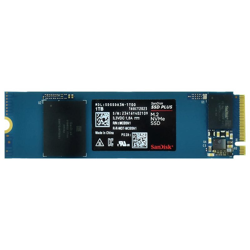 SSD 1TB Sata 3.0 6 GB/s Interno SanDisk Plus SDSSDA-1T00-G27