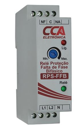 RELE FALTA DE FASE TRIFÁSICO RPS-FF 220V - MODELO COM OU SEM NEUTRO (11134)