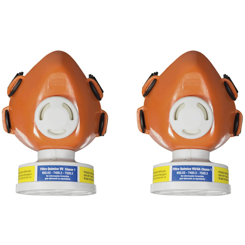 Respirador 1/4 Facial PPR 10 - Proteção Contra Vapores Orgânicos