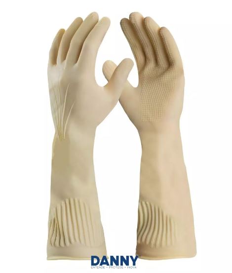 Kit com 10 Luvas Longatex Tamanho M – Proteção, Conforto e Alta Durabilidade