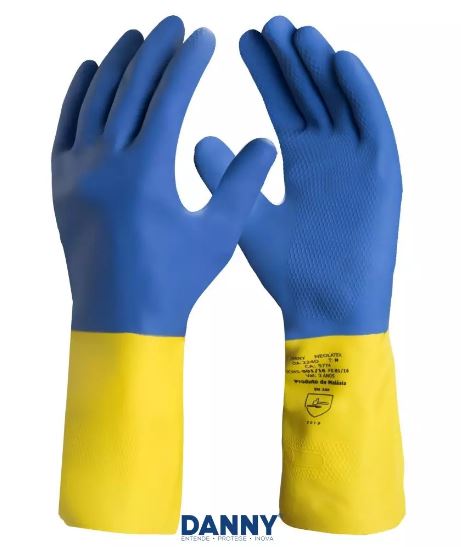 Kit com 10 Luva Neolatex Tamanho P Conforto e Proteção