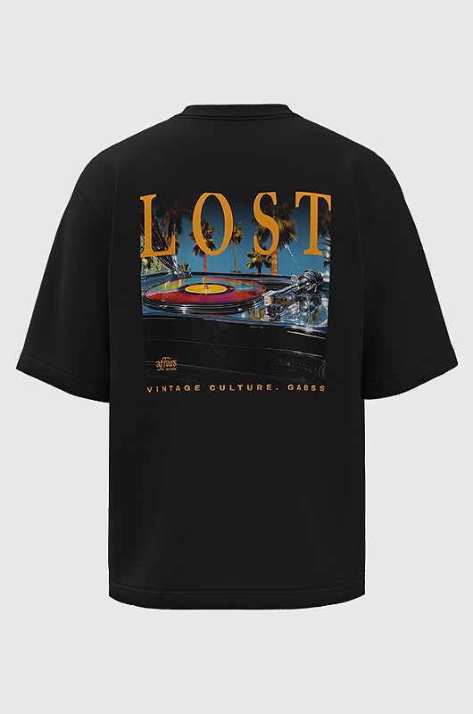 Camiseta Oversized Vintage Culture Affairs Lost - Só Track Boa