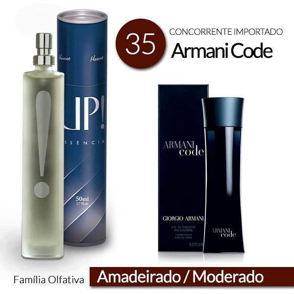 UP 35 Armani Black Code Ess ncia Diamante