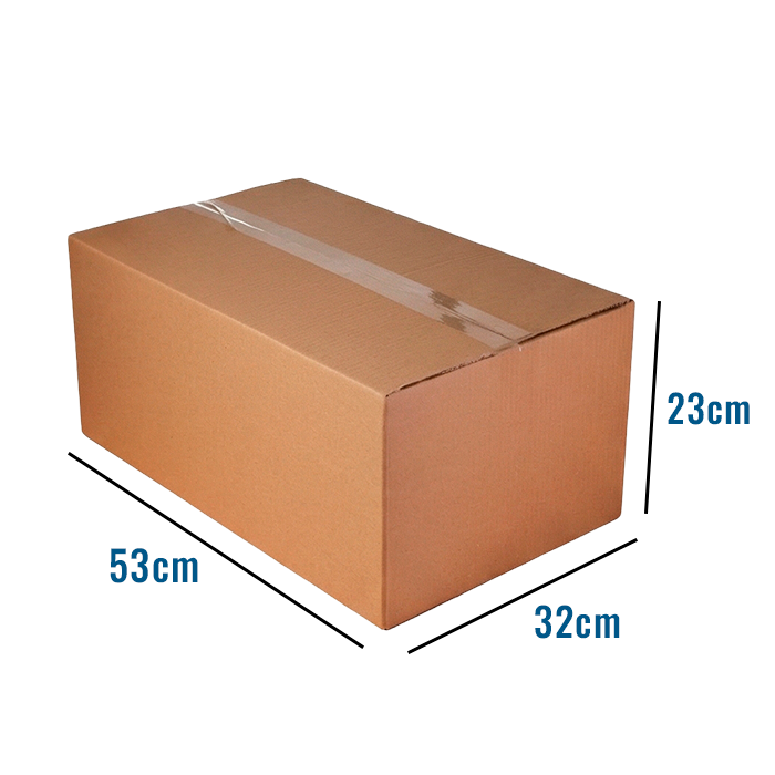 Caixa de Papelão N38 - 53 x 32 x 23 | NZB Embalagens - Embalagens