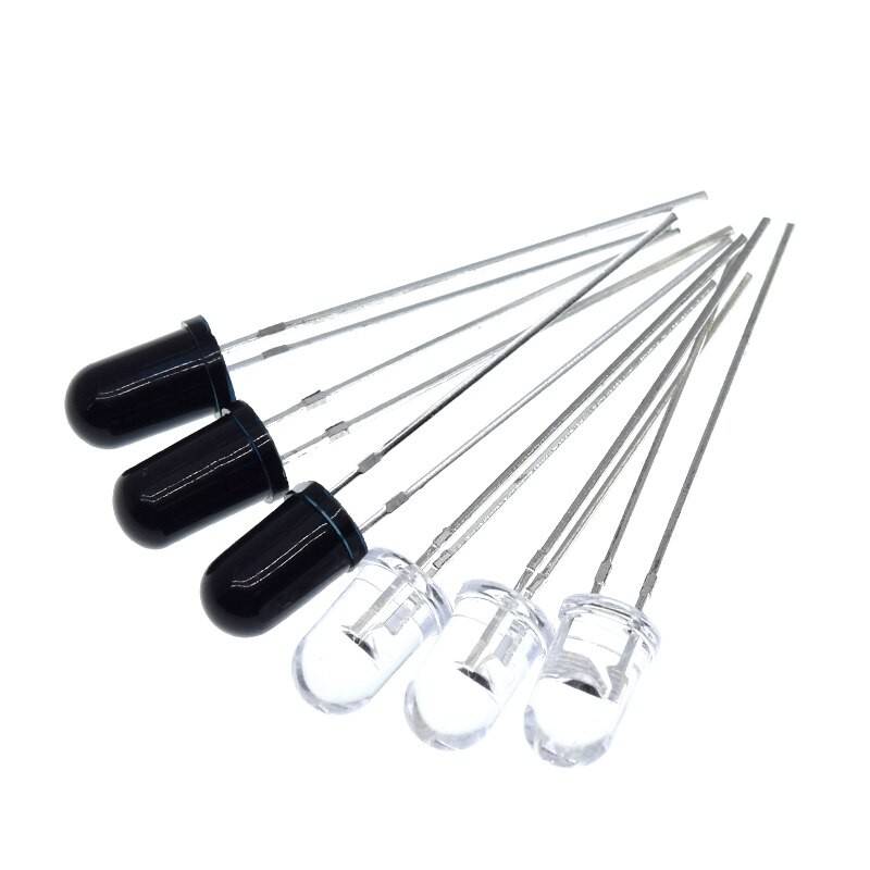 Emettitore Led GU10 Led N. 10 LED Emettitore Infrarosso - Power IR Emitter - 5mm LED ...