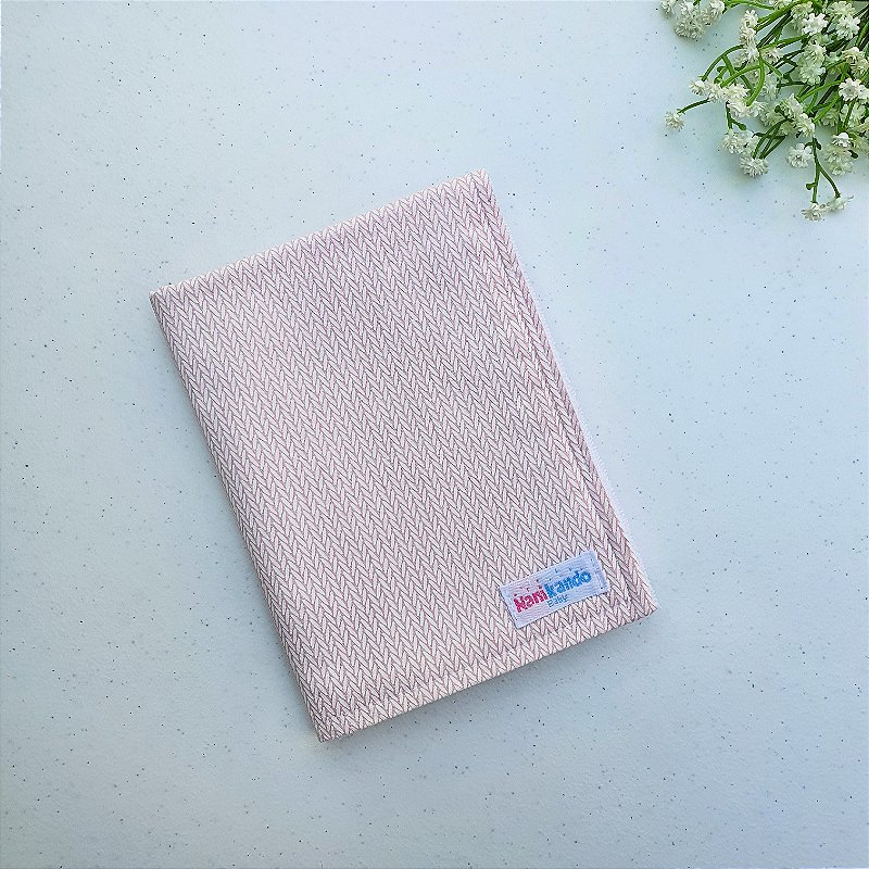 Burp Cloth - Tricô Rosa