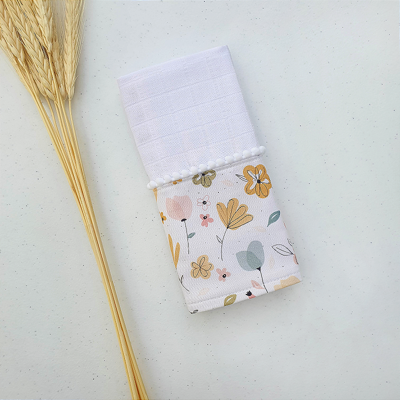 Fraldinha de Boca - Floral