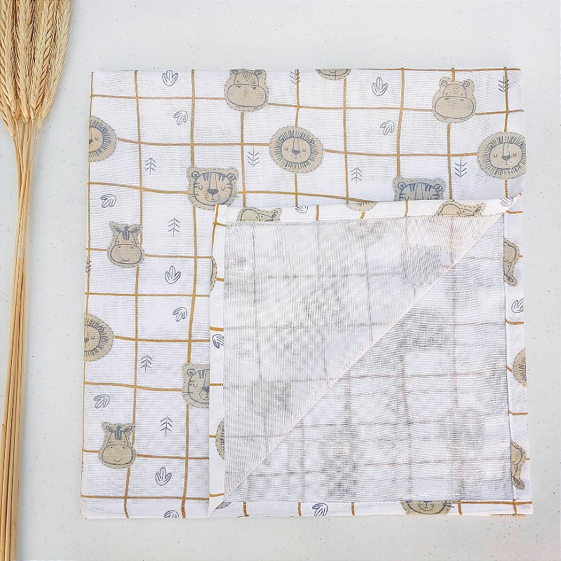 Fraldão Multiuso - Safari Grid