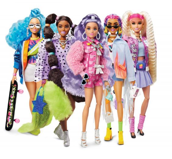 Barbie Extra  Com Acessórios - Mattel