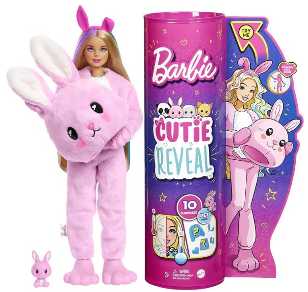Boneca Barbie Color Reveal Cutie Original  Mattel
