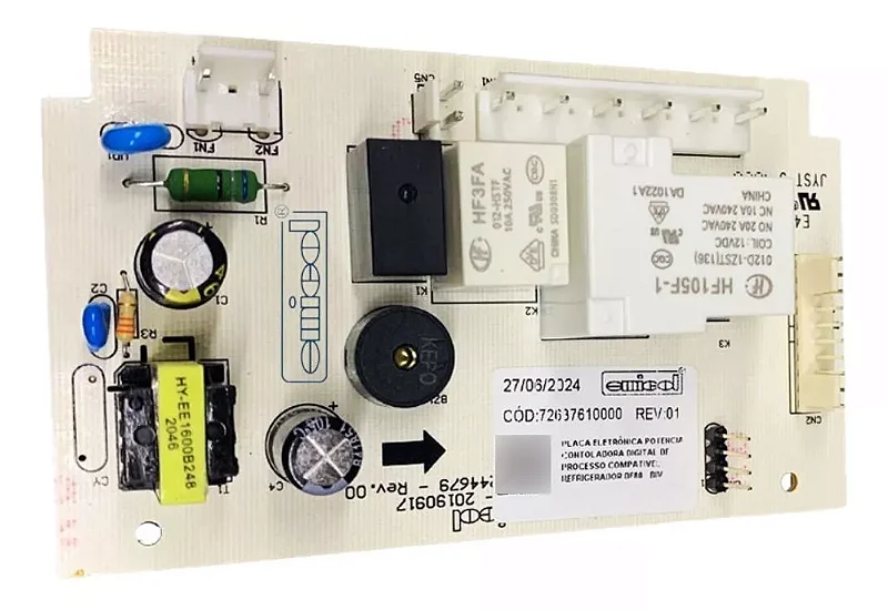 PLACA POTENCIA ELECTROLUX DF80 DF80X DWX51 - A30016401 - 64800637