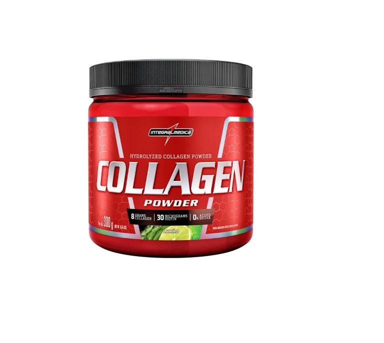 Collagen Powder 300g Integral Medica Spartacus Importados