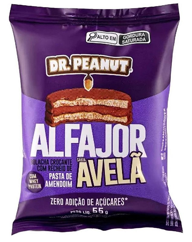 Alfajor - Dr Peanut - Reverse Suplementos