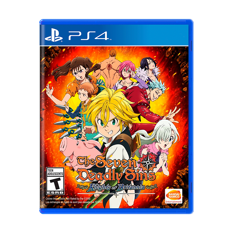 The Seven Deadly Sins: Knights of Britannia - PS4 - ShopB - 15 anos!