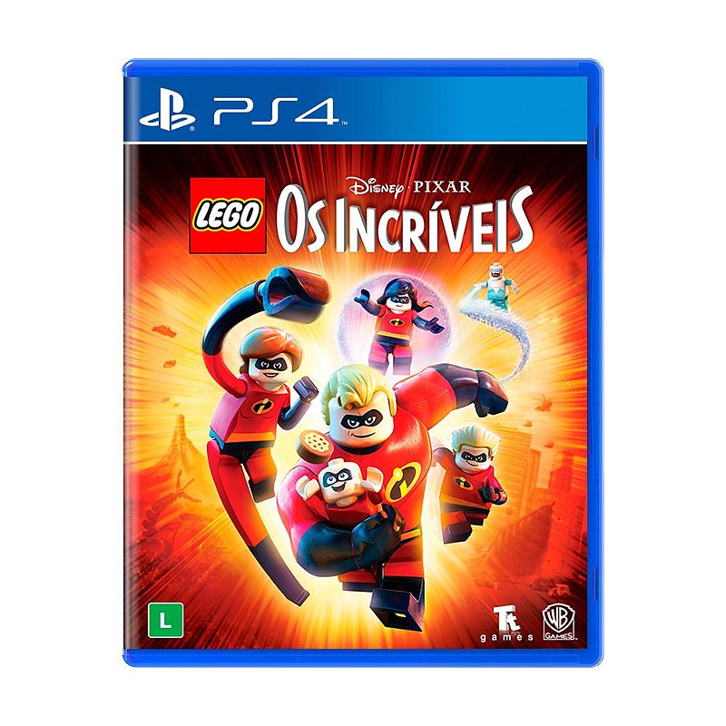 LEGO Os Incríveis - PS4 - ShopB - 12 anos!