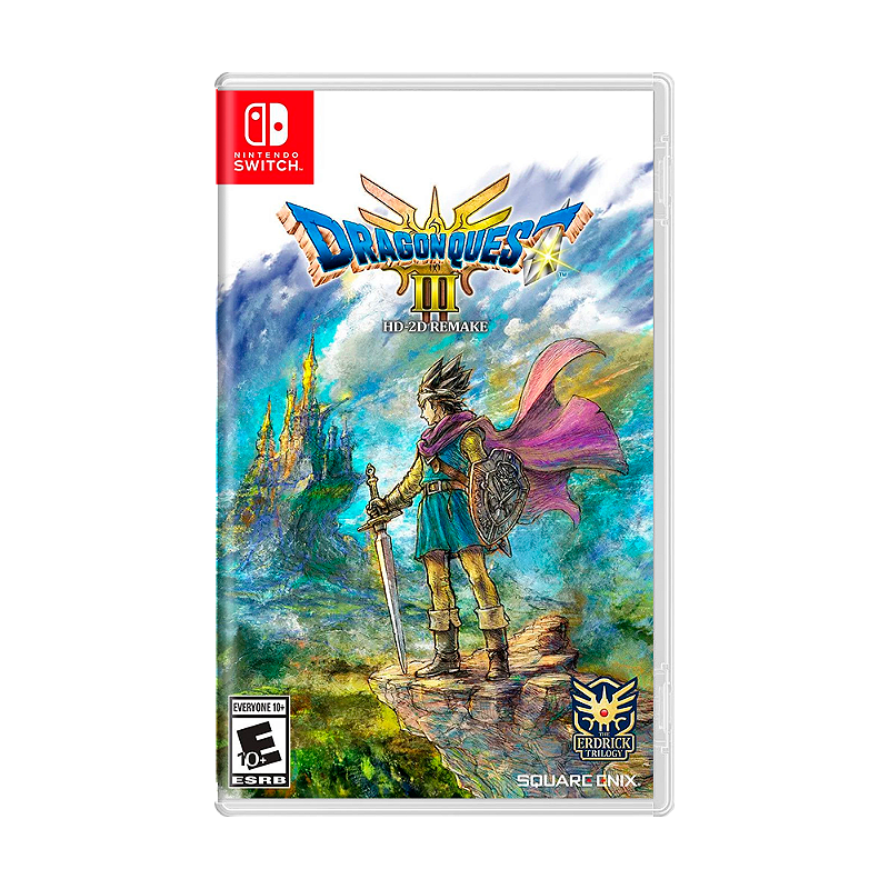 Jogo Dragon Quest III HD-2D Remake - Switch - ShopB - 15 anos!