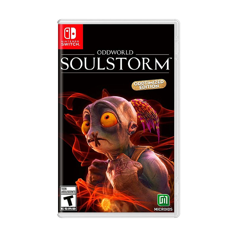 Jogo Oddworld Soulstorm Oddtimized - Switch - ShopB - 15 anos!