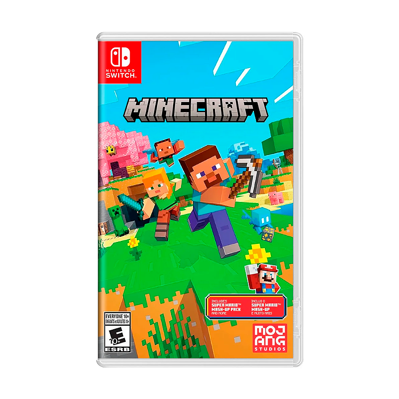 Jogo Minecraft - Nintendo Switch - Mídia Física - ShopB - 15 anos!