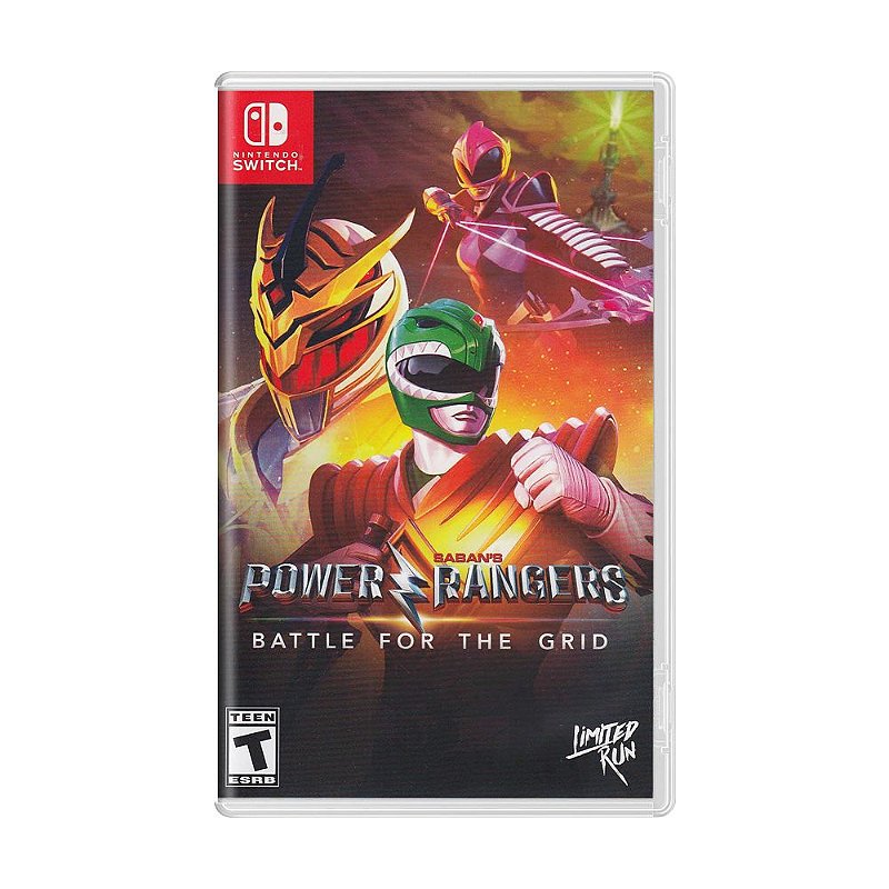 Jogo Power Rangers Battle For The Grid - Switch - Nway