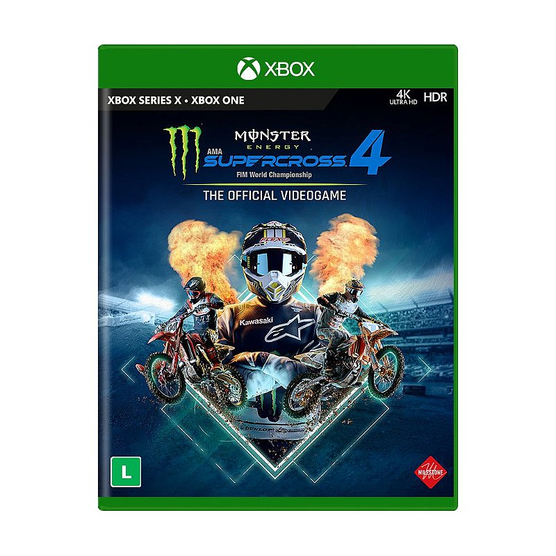 Ｘ４　ＬＩＶＥ　ＴＯＵＲ　２０１７　−Ｘｒｏｓｓ　Ｍａｔｅ− [Blu-ray] n5ksbvb Monster Energy Supercross - The Official Videogame 4 - Xbox