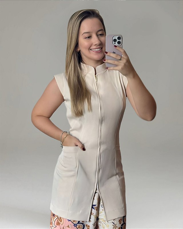 Jaleco Bruna Plus Size