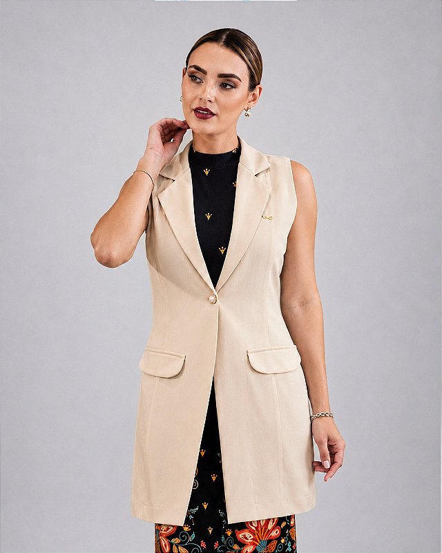 Colete Beatriz Plus Size