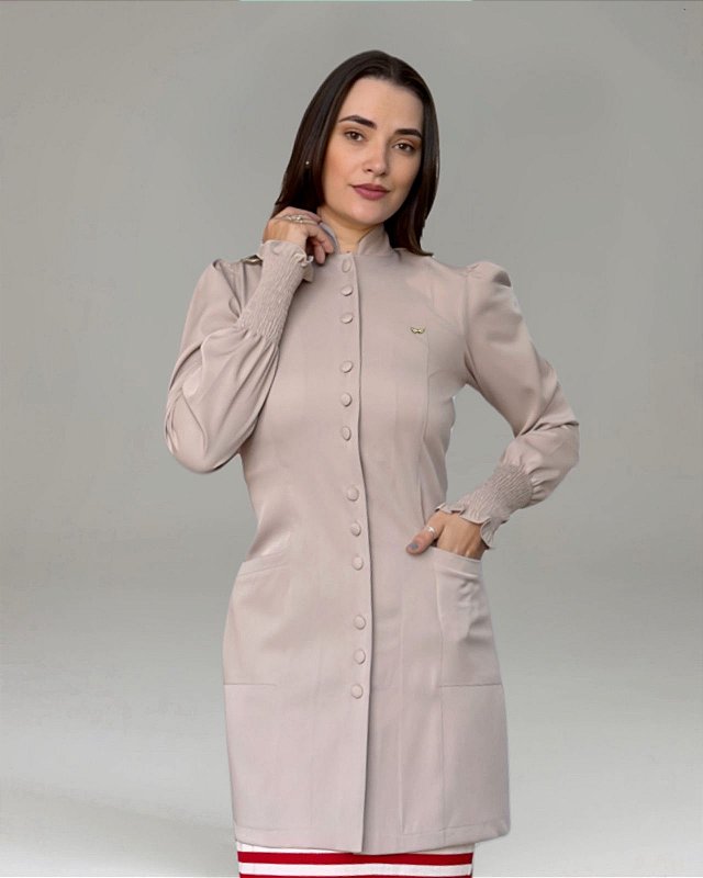 Jaleco Giovana Plus Size