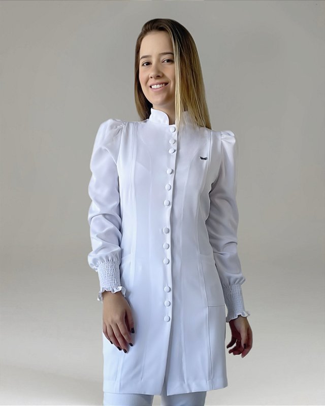 Jaleco Giovana Plus Size