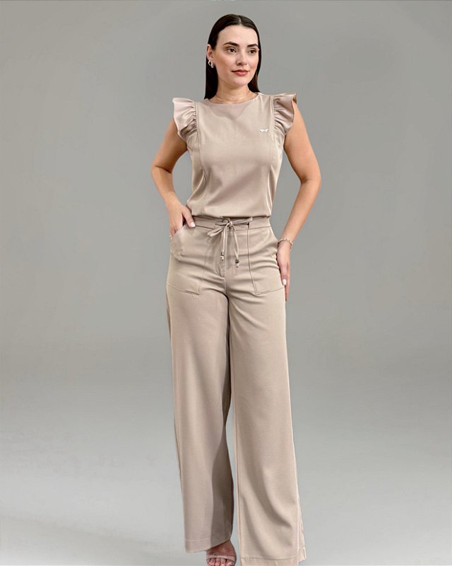 Scrub Plissê Plus Size