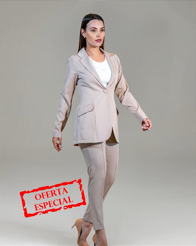 Conjunto cigarrete + Blazer Mila