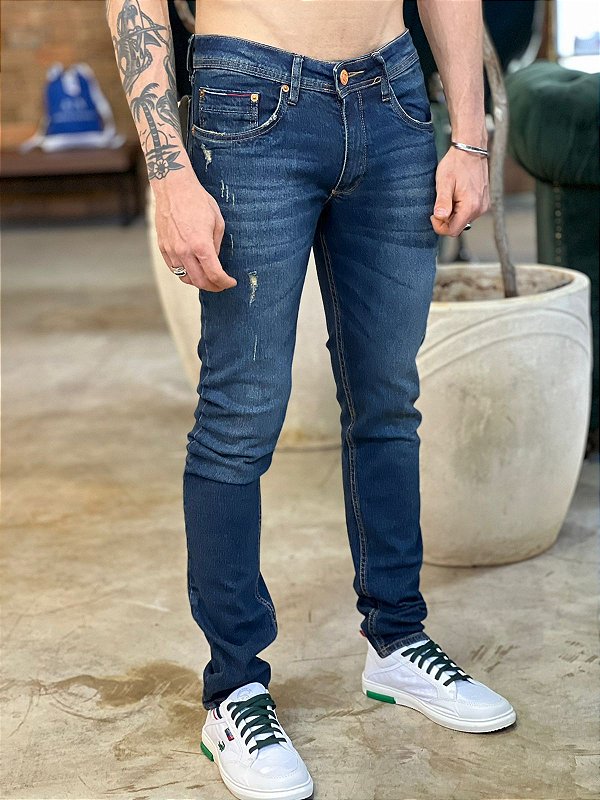 Calça Jeans Tommy Hilfiger Regular Fit - Mod Store
