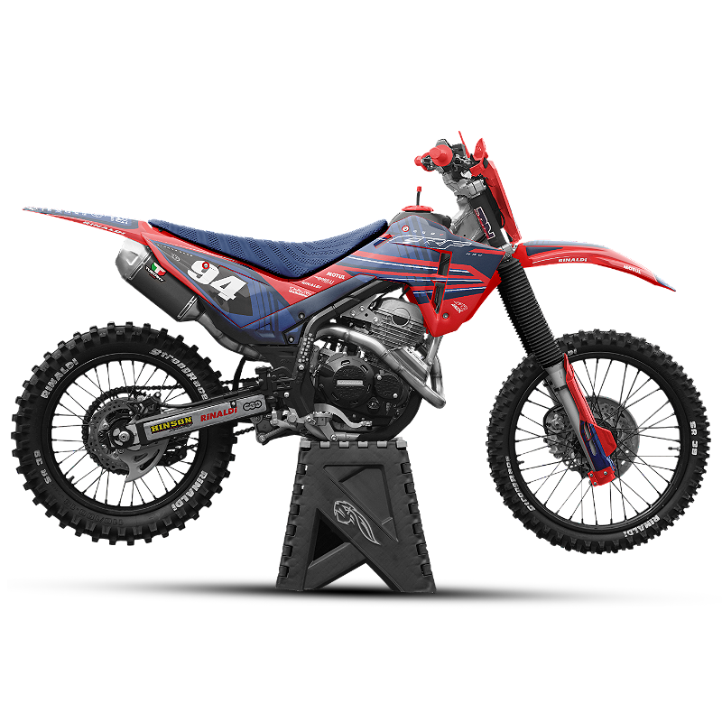 KIT ADESIVOS GRAFICOS CRF250 AMX F25 MOTOCROSS KUT