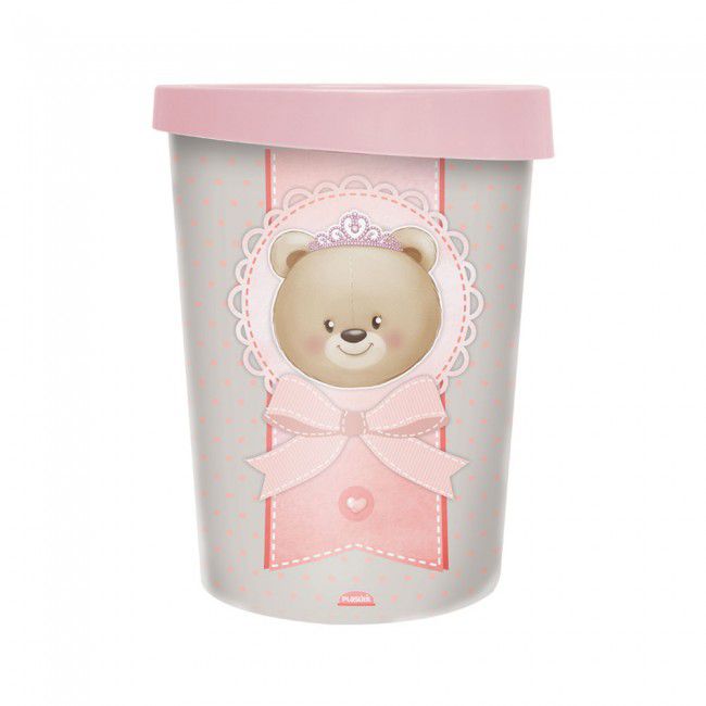Kit Higiene Infantil Plasutil Baby com 5 Peças - Ursa Rosa - Montreal  Distribuidora